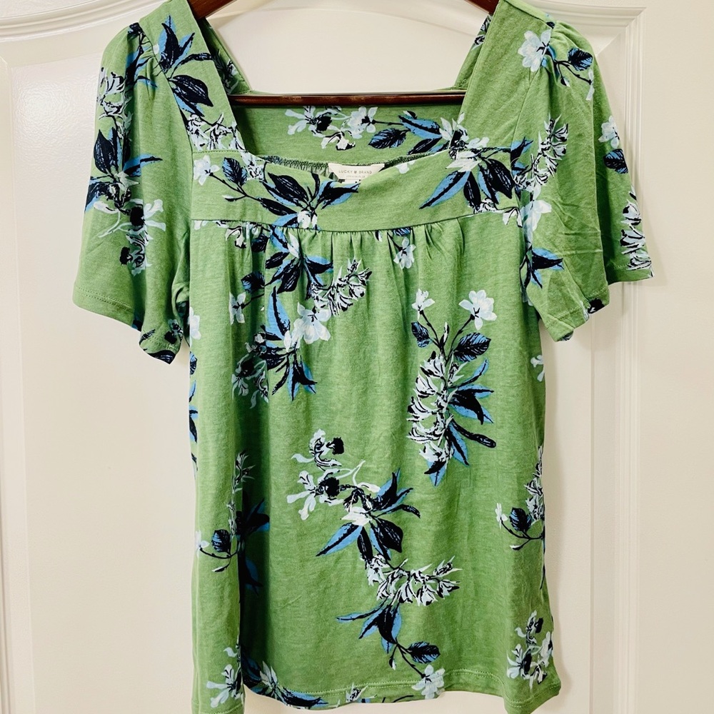 Lucky Brand Floral Blouse